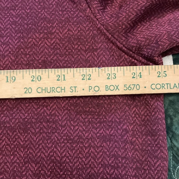 Under Armour mens XXL cold gear quarter zip pullover deep burgundy - Picture 8 of 10